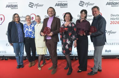 Preisträger Kategorie Kinder- und Jugendfilm: Tania Eichler-Ojake, Uta-Maria Torp, Emma Falck, Hans-Jürgen Bäumer, Barbara Müller, Kirsten Krauth, Michael Johnson