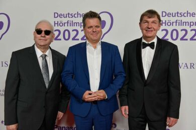 Hans-Werner Lange, Jürgen Dusel und Andreas Bethke