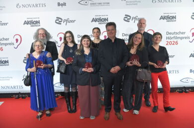 Preisträger Kategorie Publikumspreis: Roswitha Röding, Gerhard Lewe, Annelie Leschke, Anke Nicolai, Hannah Schwarz, Jürgen Dusel, Yasmina Majid, Andreas Fuhrmann, Ilka Teichmüller