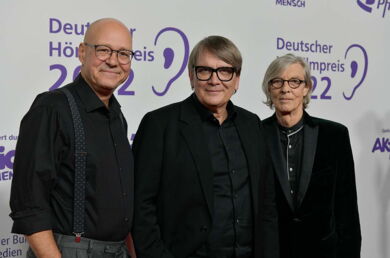 Ekki Busch, Sven Regener und Richard Pappik